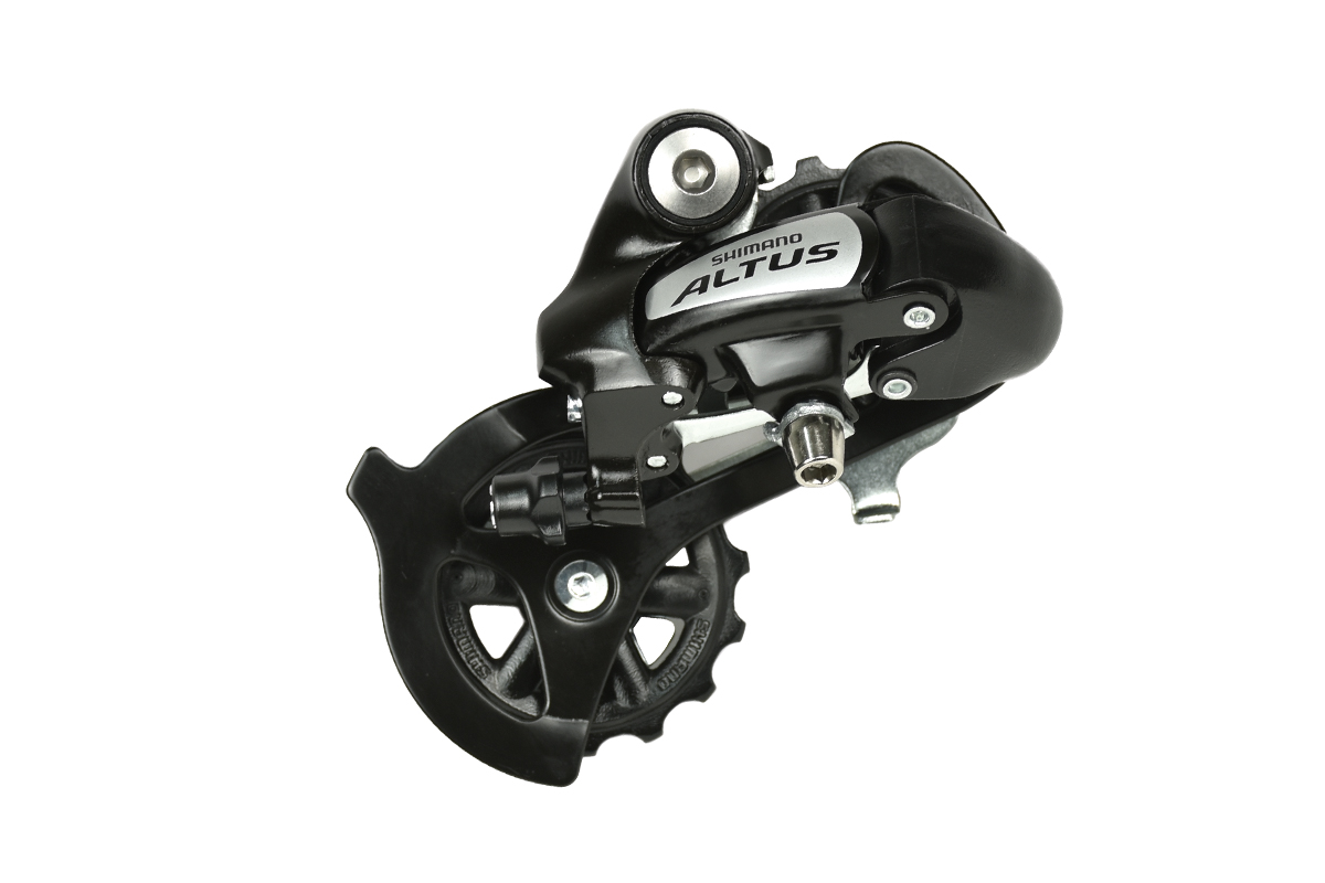 Переключатель задний ALTUS RD-M310-L, на 7/8 передач, черный