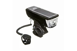 Фонарь STG передний FL1576,350 люм, usb бат. (2000mAH) звонок 120 дб.